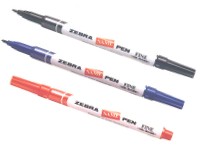 ZEBRA NAME-PEN 0.8mm油性簽字筆 紅